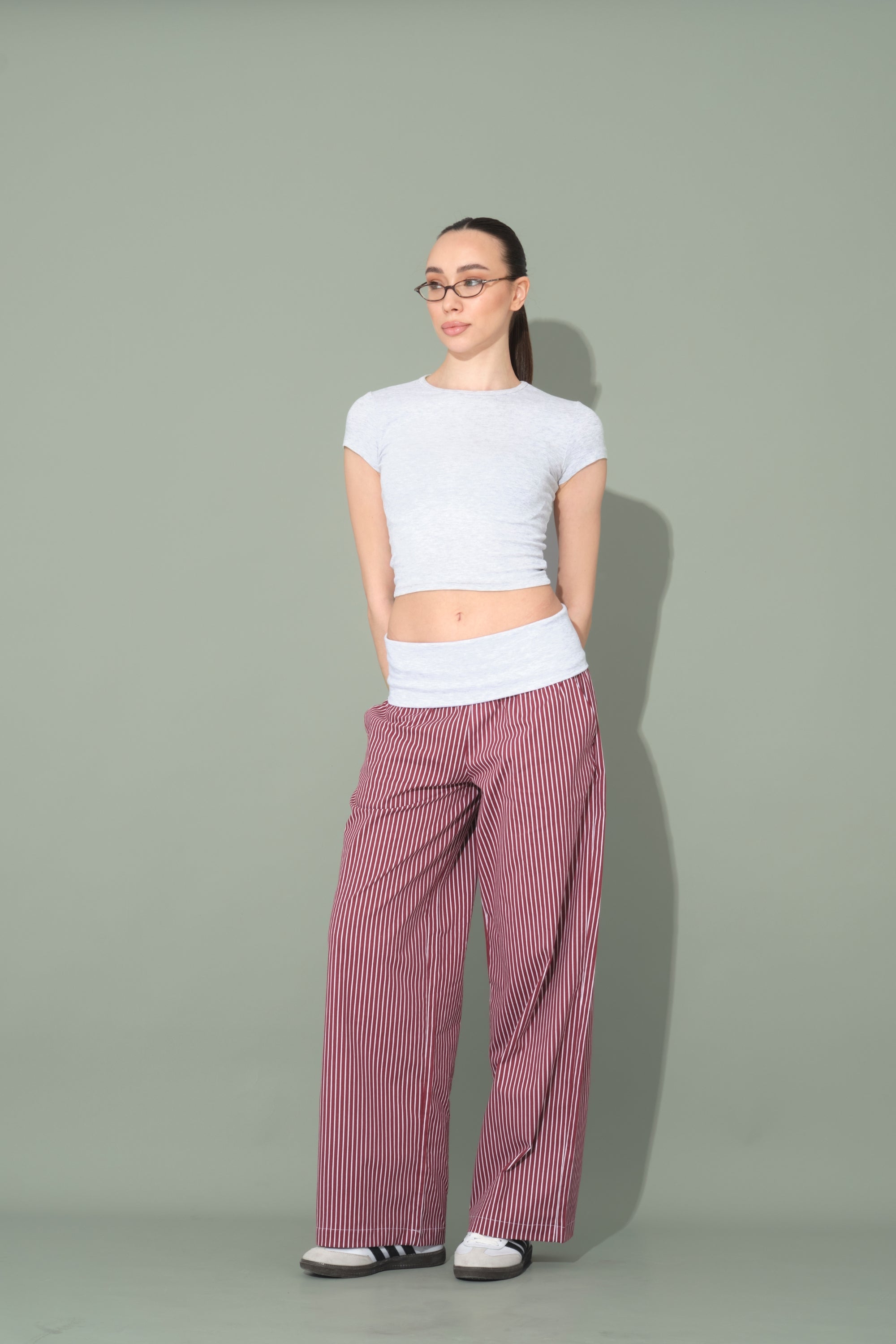 JULIE PANTS – BORDEAUX