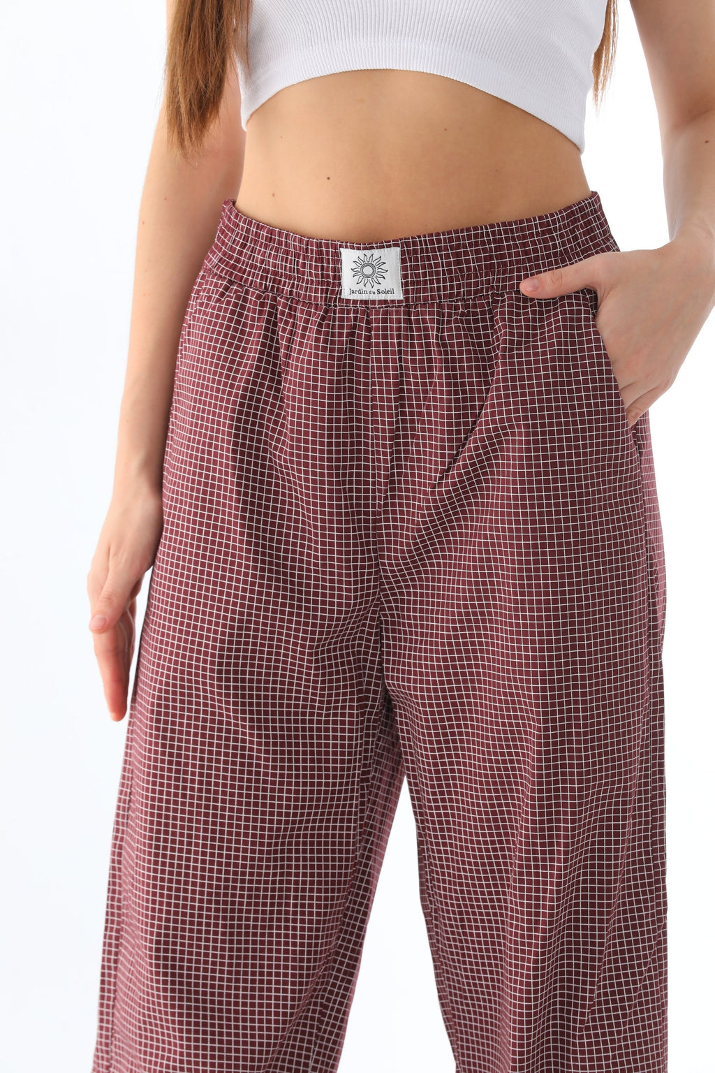 ÉTOILE PANTS – BORDEAUX