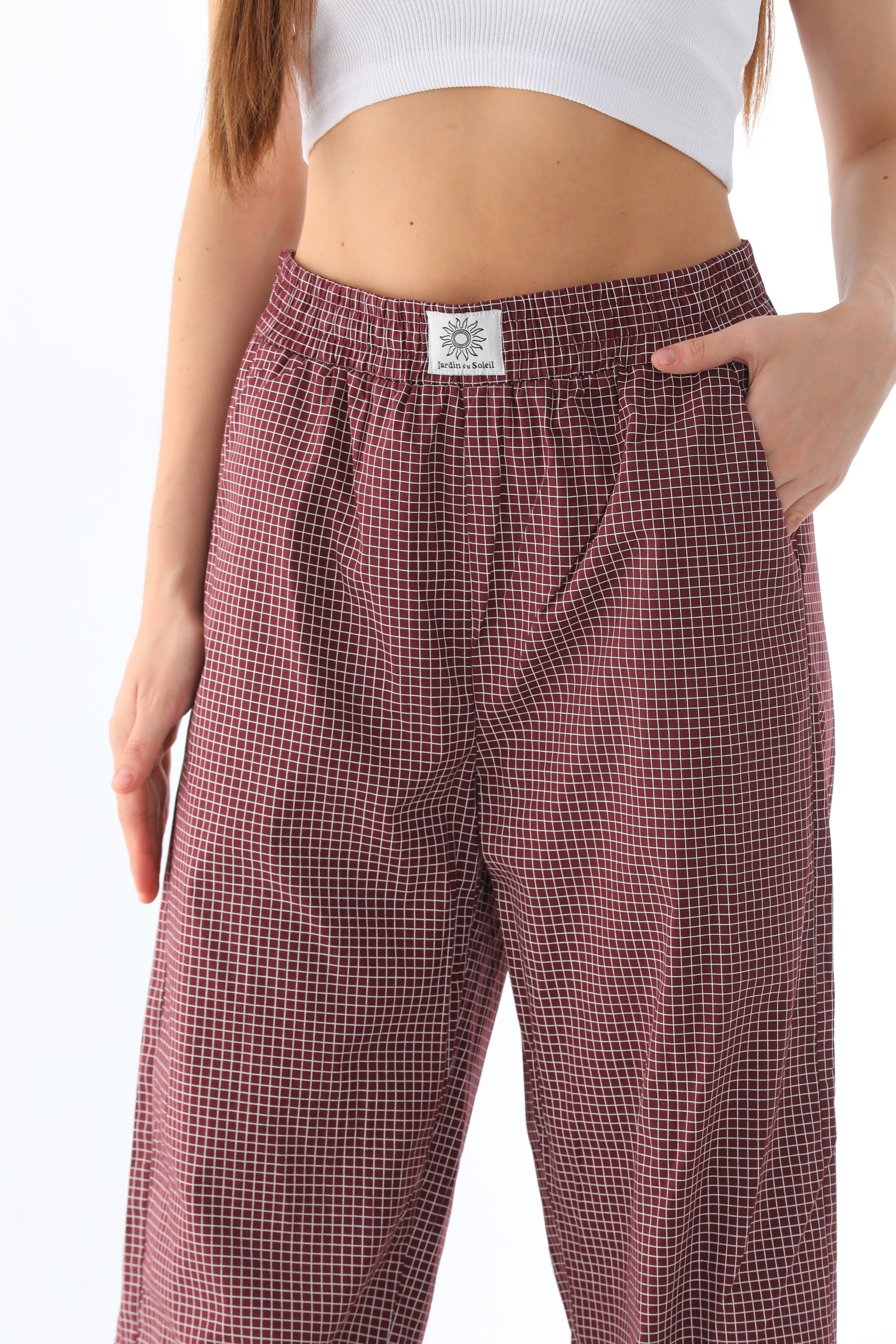 ÉTOILE PANTS – BORDEAUX