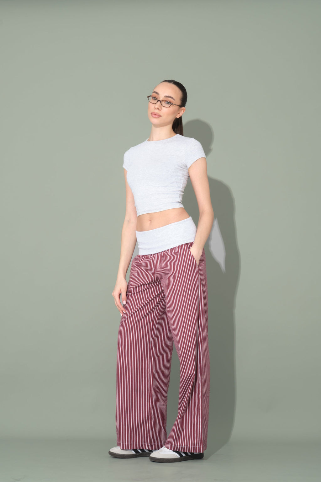 JULIE PANTS – BORDEAUX