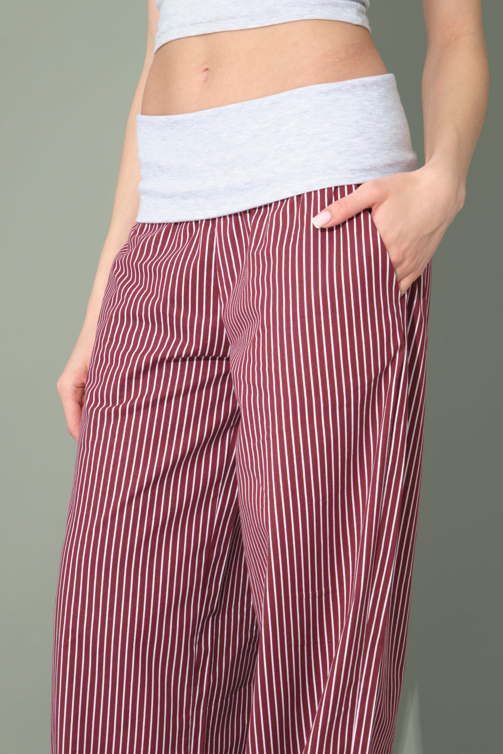 JULIE PANTS – BORDEAUX
