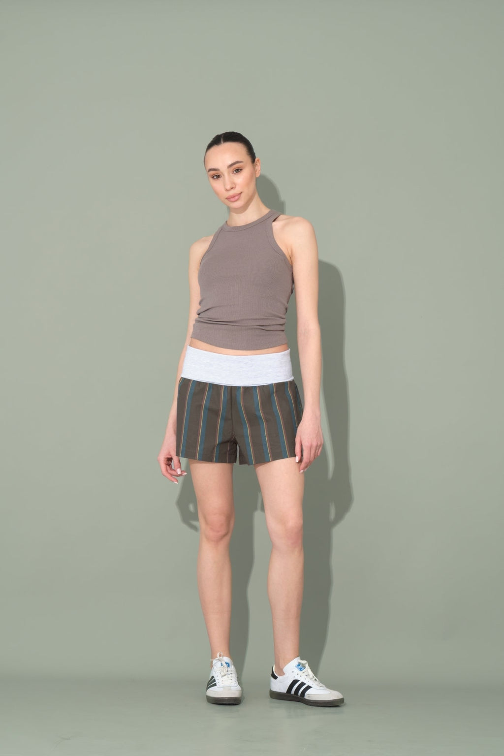 JULIE SHORTS - BROWN