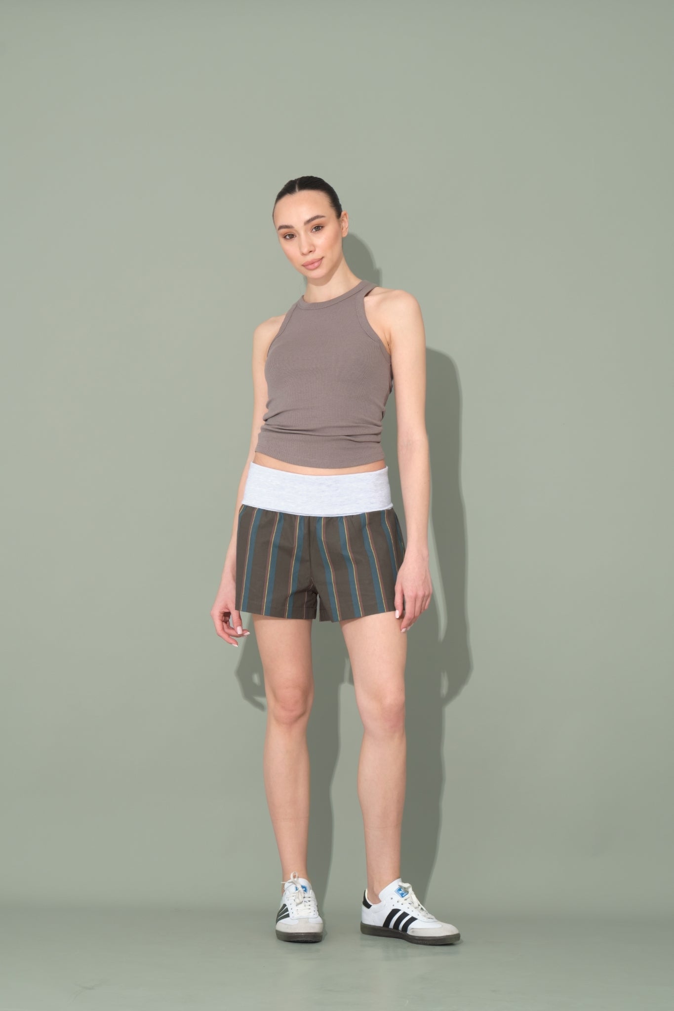 JULIE SHORTS - BROWN