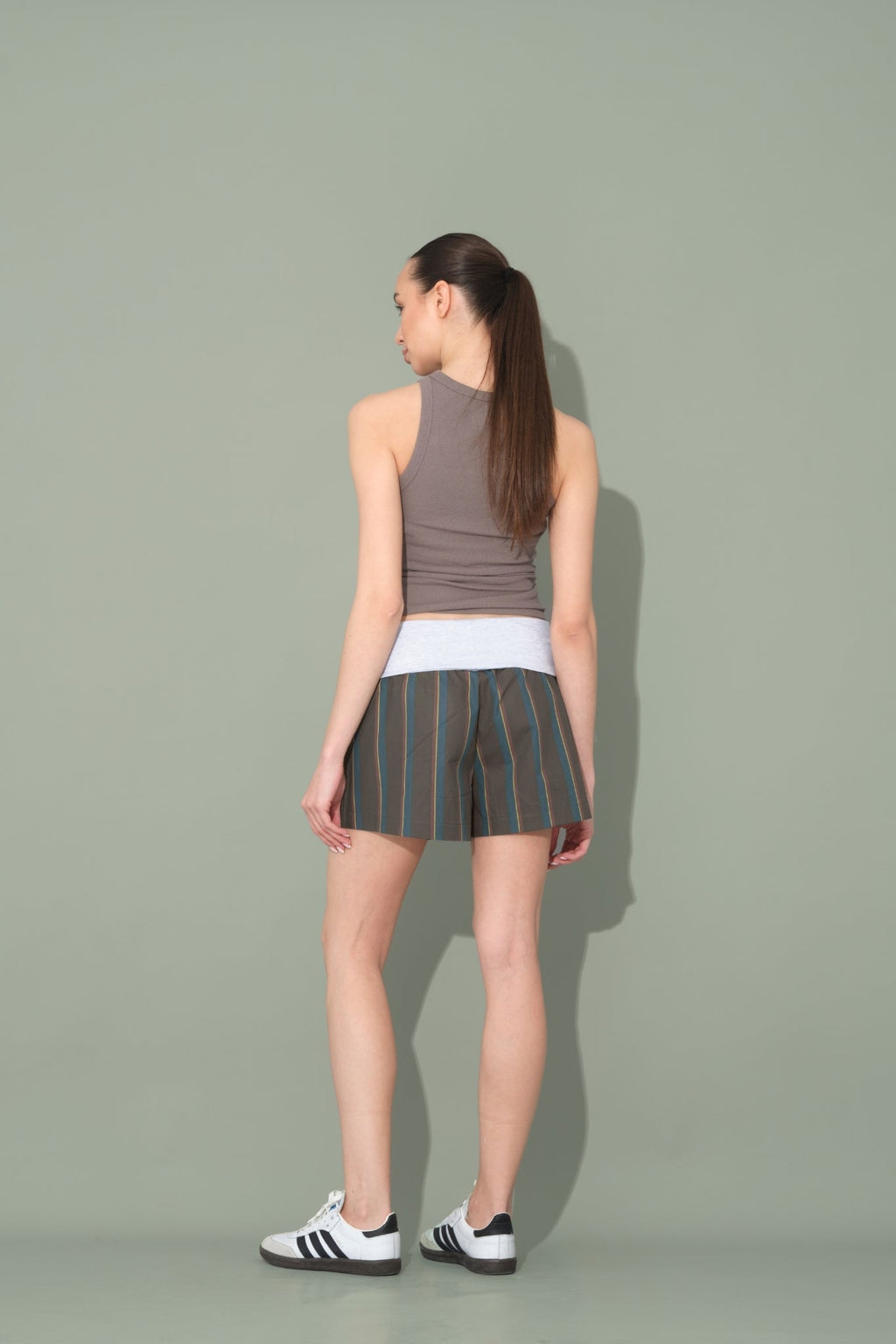 JULIE SHORTS - BROWN